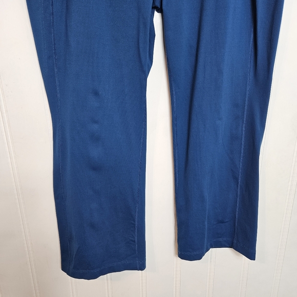 Duluth Trading Co Active Pants Womens Size XL x 31 Blue Side Zip Pocket - Picture 4 of 12